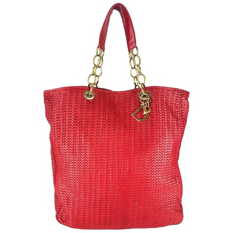 dior woven tote|christian Dior personalized tote.